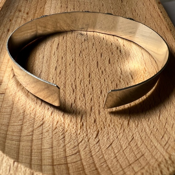 Labradorite 925 Bangle Bracelet - Picture 4 of 9